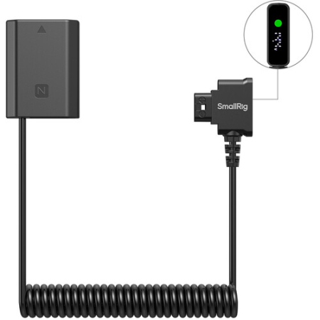 SmallRig 6655 - adapter zasilania typu Dummy, D-Tap do akumulatora Sony NP-FZ100